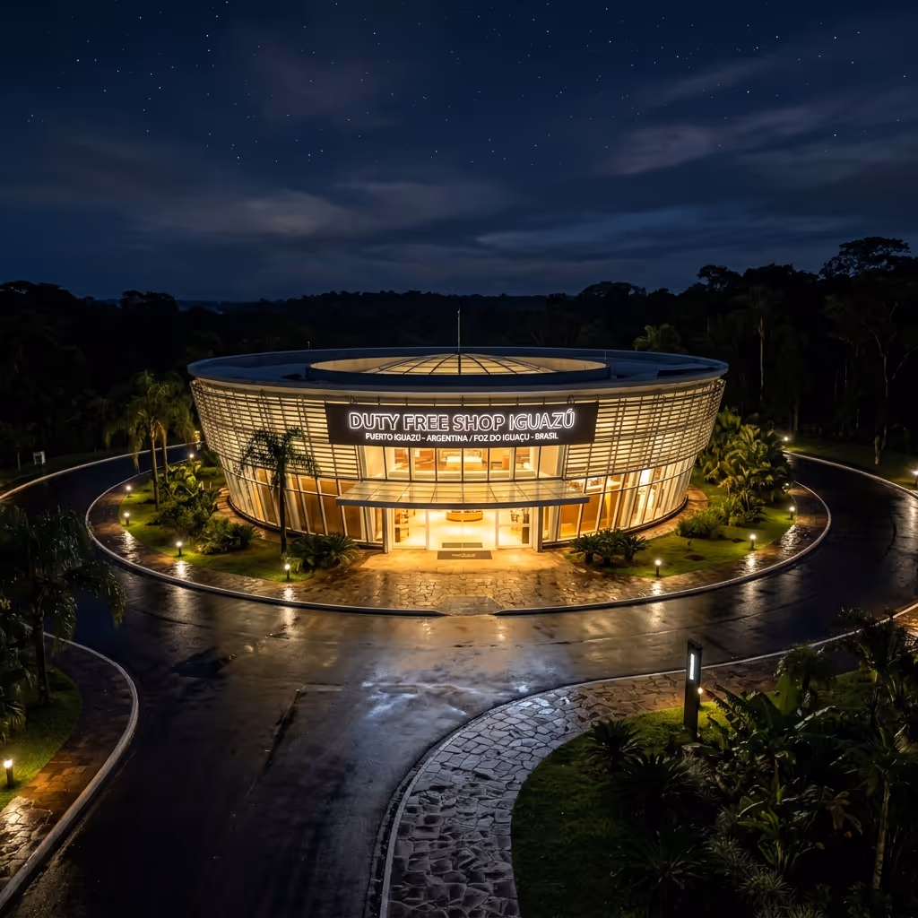 Tiendas libres de impuestos en el Duty Free Shop Puerto Iguazú